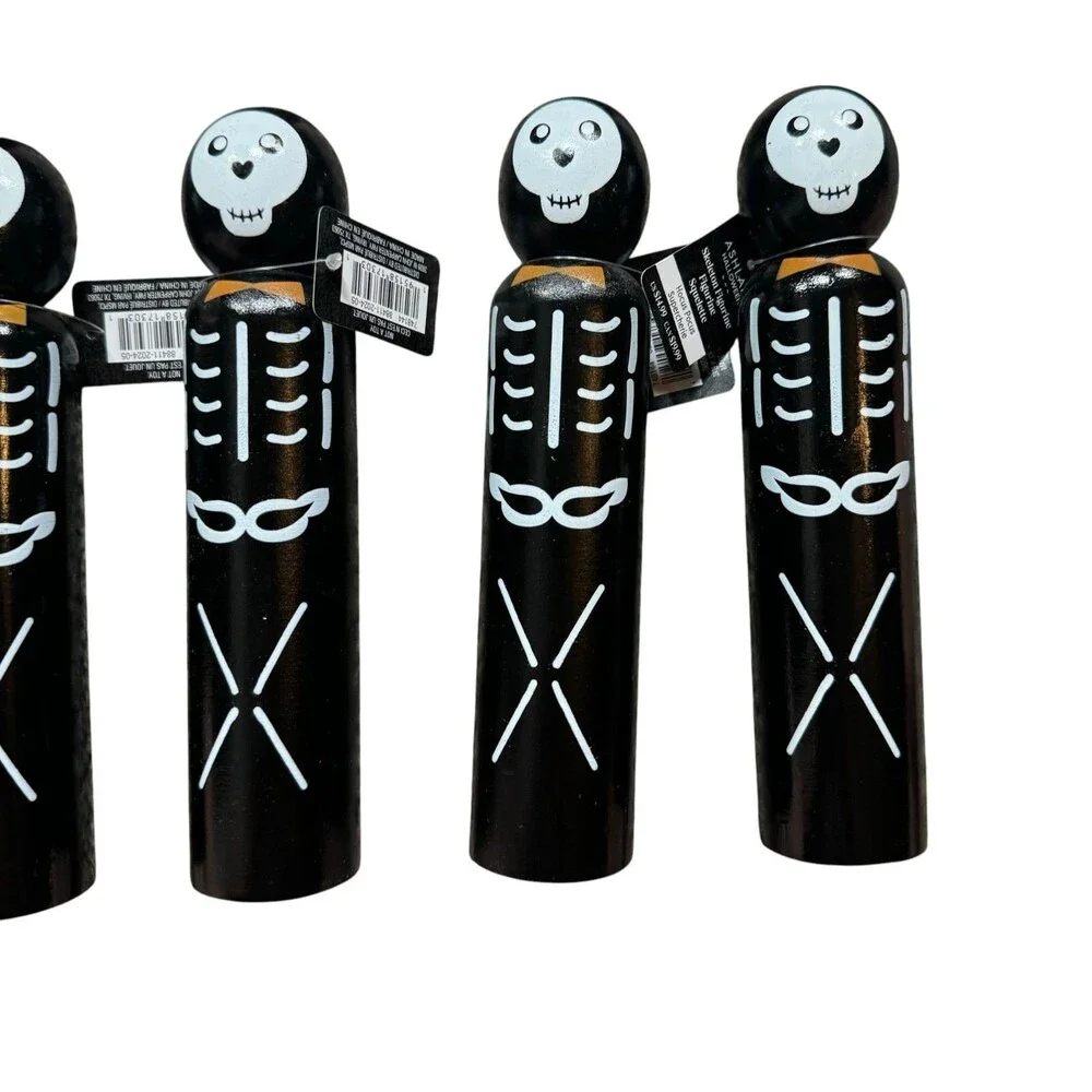 Ashland Figurine Halloween Decor Frank Zombie Skeleton Tabletop Decor LOT of 10
